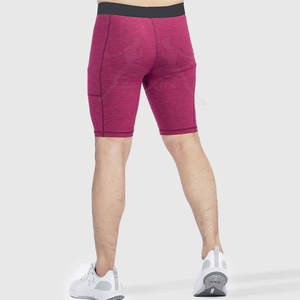 กางเกงขาสั้นรัดกล้ามเนื้อแห้งเร็วสำหรับใส่เล่นฟิตเนส - Product Image 3