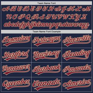 Maillots bleus lettres rouges Sublimation personnalisée Softball Baseball 2 boutons maillot personnalisé 2 boutons baseball Club maillot vente entière - Product Image 5