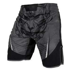 Pantalones Cortos de Boxeo Sublimados, Transpirables, 100% Poliéster, de la Mejor Calidad, Ropa de Combate para Hombre - Product Image 2