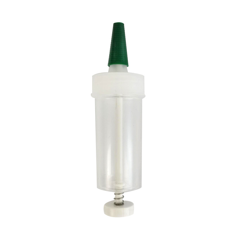 Una Mini seminatrice/verde scuro