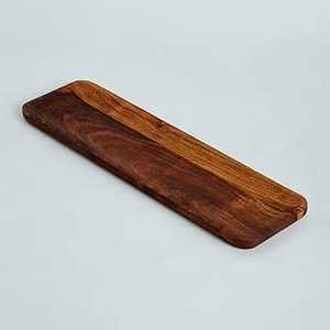 Meilleures ventes d'assiettes carrées en bois biodégradables jetables et de feuilles de palmier Areca sûres pour les événements - Product Image 3