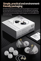 KZ X Angelears Libra Ultra-Wide Frequency Dynamic HiFi In-Ear Earphone Headphone Berkabel Headset Earbuds