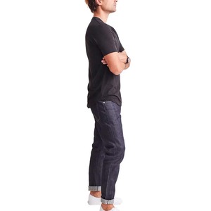 Wholesale Bamboo Cotton Blend Blank T-<b>shirts</b> Plain Sustainable Retail Fit Eco Conscious Apparel Bulk Supplier For Europe - Product Image 5