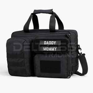 Bolsa de diseño táctico con correas ocultas 600 D Últimas bolsas de pañales de calidad premium 2025 con precio al por mayor - Product Image 1