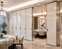 Système acoustique mural STC 56 dB pour projets de construction professionnels avec solution de cloisonnement à isolation phonique maximale