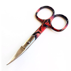 Ciseaux à cuticules de luxe de précision pour manucure et pédicure, coupe haute précision avec construction en acier inoxydable durable - Product Image 1