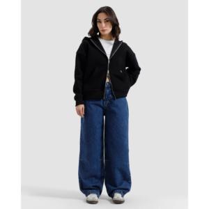 Sweat à capuche respirant avec fermeture éclair en tissu tricoté pour la saison d'automne - Product Image 2