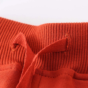 Pantalones Deportivos Casuales de la Mejor Calidad para Niños, Color Naranja, Transpirables, Ecológicos, Ligeros, Cintura Elástica, Ajuste Holgado, Dos Piezas - Product Image 6