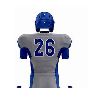 Style tendance Américains Clubs Porter Logo Personnalisé Uniforme De Football Américain Meilleure Vente Uniforme De Football Pour Adultes Garçons - Product Image 5