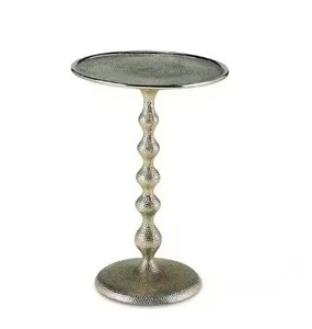 Muebles Mesa auxiliar Metal Amazons Comedor Mesa auxiliar de metal superior de alta calidad Decoración para sala de estar Mesas auxiliares hechas a mano - Product Image 2