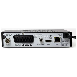 Decodificador DVB-T2 Básico TRINITY T2, 10 Bits HEVC, Duplicador Digital Negro por WWIO - Product Image 2