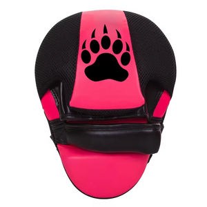 Almohadillas de Boxeo de Cuero con Logotipo Personalizado de Alta Calidad, Ligeras y Ajustables, Duraderas, GO FIT IT GFI-1820, Producto de Boxeo - Product Image 4