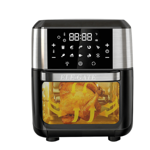 Forno Friggitrice ad Aria Digitale 10-in-1 da 1800W con Scocca in Acciaio Inossidabile per Camper, Esterni, Uso Domestico e Auto (Francese e Olandese) - Product Image 3