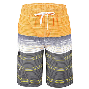 Short de surf écologique à séchage rapide pour hommes Short de plage en toile à la mode durable avec motif solide - Product Image 2