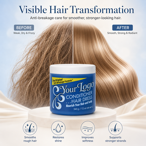 Crème hydratante bio végane et sans cruauté Bluemagic en gros : Apaise le cuir chevelu sec, rend les cheveux plus doux et plus faciles à coiffer, non grasse - Product Image 3