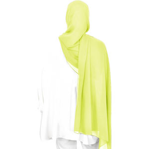 Precio al por mayor Cómodo Hijab personalizado para mujeres MOQ bajo Mujeres musulmanas debajo del gorro Hijab transpirable - Product Image 6