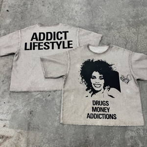 Camisetas Personalizadas para Hombre, Sublimadas, Mezcla de Poliéster/Algodón, Manga Corta, Tejido de Punto, Suaves, Transpirables, OEM, Verano, Casuales, Lisas - Product Image 2