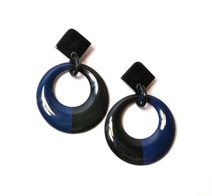 Boucle d'oreille en corne de buffle de la plus haute qualité et produit en corne polie naturelle, prix personnalisé, boucle d'oreille en corne véritable 100% - Product Image 4