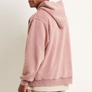 Ensemble de pantalon de survêtement pullover en molleton doux avec broderie personnalisée logos - Product Image 5