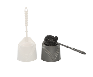 Customized Plastic Toilet Bowl Cleaning Brush Set Eco-Friendly <b>Holder</b> <b>Sponge</b>-Style Pet-Friendly Household Use Kitchen Bathroom - Product Image 1