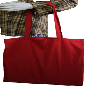Sac de shopping promotionnel en tissu personnalisé avec logo imprimé, écologique, réutilisable, avec fermeture éclair et poignée longue - Product Image 3