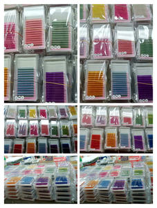 Cils de cheveux synthétiques de luxe 2025 NQ Design léger et fait main pour une finition glamour - Product Image 5