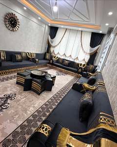 Oriental Floor Seating Ethnic <b>Sofa</b> Arabic Majlis <b>Sofa</b> Ottoman Style <b>Sofa</b> Arabic Jalsa Set Luxury Oriental Floor Seating - Product Image 2