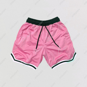 Shorts de basket-ball personnalisés en maille avec impression par sublimation, logo en polyester, shorts de basket-ball pour hommes, écologiques, certifiés SEDEX - Product Image 5