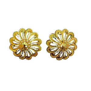 OEM Private Designed Earrings <b>Set</b> with 22CT Gold Plated Earrings <b>Jewelry</b> for Women Wear by <b>Indian</b> Exporters - Product Image 1
