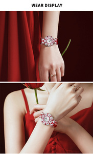 Reloj de Cuarzo de Lujo OEM con Movimiento Suizo, Plata S925, Zirconia 5A, Marca Privada para <span class=keywords><strong>Mujer</strong></span>, 36mm, Fabricantes de Relojes de Pulsera - Product Image 3