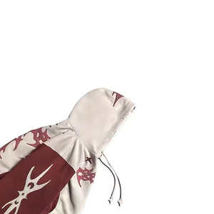 Ensemble de survêtement pour homme en molleton 100% coton, sweat-shirt d'hiver, impression personnalisée au Pakistan, ensemble de jogging surdimensionné en gros - Product Image 5