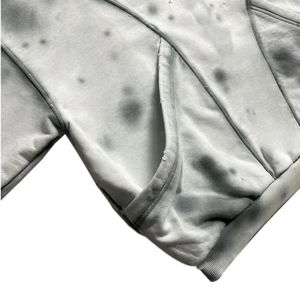 Sudadera con Capucha de Algodón de Alta Calidad, Estilo Vintage, Lavado Ácido, Decolorado al Sol, Corte Holgado, Gruesa, Informal, para Hombre, Personalizable OEM - Product Image 5