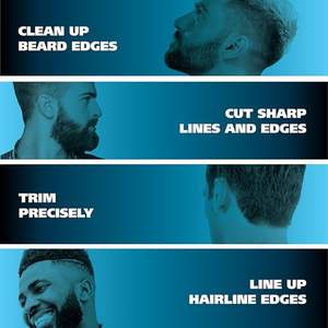 Tondeuse à barbe sans fil rechargeable USB de style squelette pour hommes, technologie lithium-ion, lame de coupe précise, IPX7, pour usage hôtelier - Product Image 2