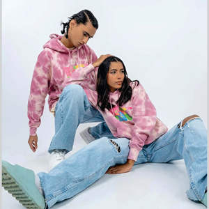 Wholesale Solid Color Basic Loose <b>Long</b> Sleeve <b>Oversized</b> Hooded Comfy Drop Shoulder Pullover <b>Hoodies</b> for Man Basics - Product Image 4