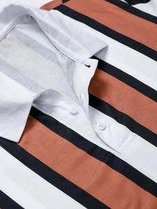 100% coton hommes polos avec logo personnalisé été haute qualité respirant vêtements décontractés chemises de golf - Product Image 4