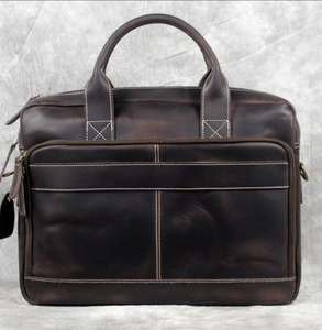 Full Grain <b>Leather</b> Bag, <b>Leather</b> Laptop Bag, Crossbody Bag, Best Gift Computer Sling Gifts for Him <b>Leather</b> <b>Briefcase</b> Man - Product Image 1