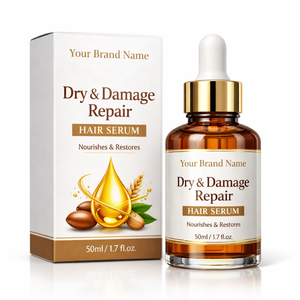 Suero Capilar Reparador al por Mayor para Cabello Seco y Dañado, Anti-Frizz, Reparación de Puntas Abiertas y Fórmula para Aumentar el Brillo, OEM ODM, Marca Privada Disponible - Product Image 2