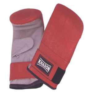 Mitaines de boxe en cuir PU de haute qualité avec logo personnalisé, réglables pour l'entraînement avec sangle, coussin de frappe pour la protection - Product Image 4