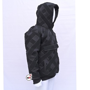 Sudadera con capucha y cremallera de camuflaje completo con logotipo personalizado, ropa de calle de algodón 100% de alta calidad para hombres y estilo Hip Hop unisex con cuello con capucha - Product Image 4
