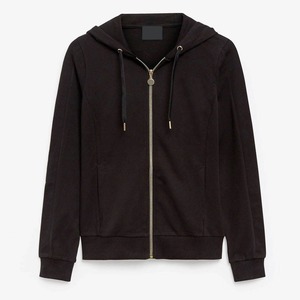 Ensemble de survêtements à capuche en polaire automne-hiver personnalisés Survêtement de gym uni pour femmes - Product Image 5