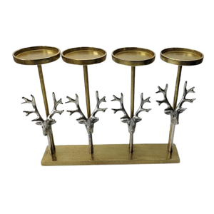 Soporte votivo para velas, diseño tradicional, soporte para velas hecho a mano, candelabro decorativo clásico con estilo para el hogar - Product Image 4