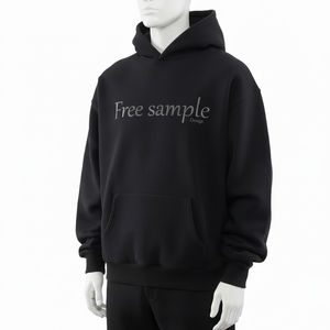 Sweat-shirt pour homme en coton lourd de qualité supérieure, surdimensionné, imprimé personnalisé, sweat-shirt en coton personnalisé - Product Image 3