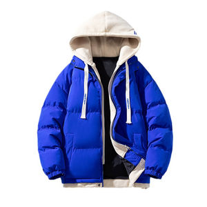 Veste matelassée à capuche d'hiver personnalisée de haute qualité pour hommes, vêtements utilitaires chauds d'extérieur - Product Image 4