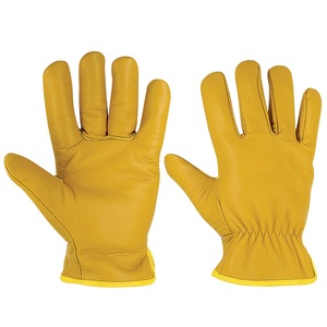 Vente en gros d'usine OEM de gants en nitrile Gants de sécurité pour travailleur en cuir de chèvre pour conducteur industriel Gants durables à usage général - Product Image 4
