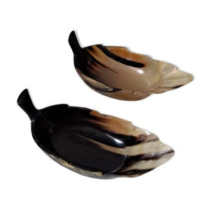 Cuenco mezclador de cuerno natural creativo al por mayor, lazo de cuerno decorativo de diseño moderno para utensilios de cocina de restaurante, cuenco de comida de cuerno sólido - Product Image 6