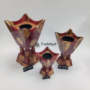 Quemador de Incienso Bakhoor Medkhan para Uso Religioso, Hecho a Mano con Madera de Pino India, Aromático para Todas las Temporadas - Product Image 5