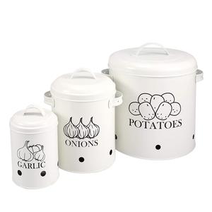 กระป๋องโลหะสำหรับห้องครัวกล่องเก็บของทำมือ - Product Image 2