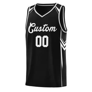 Maillot de basket-ball unisexe personnalisé pour adulte à séchage rapide respirant double face avec conception d'uniforme d'équipe d'impression numérique - Product Image 2