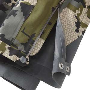 Pantalon de chasse d'hiver en softshell, respirant et imperméable, pour la pêche et les activités de plein air, coupe droite, grande taille, en coton camouflage - Product Image 3