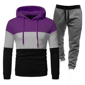 Conjunto Deportivo de Dos Piezas para Hombre, Sudadera Ligera con Pantalones Deportivos para Entrenamiento y Relajación - Product Image 3